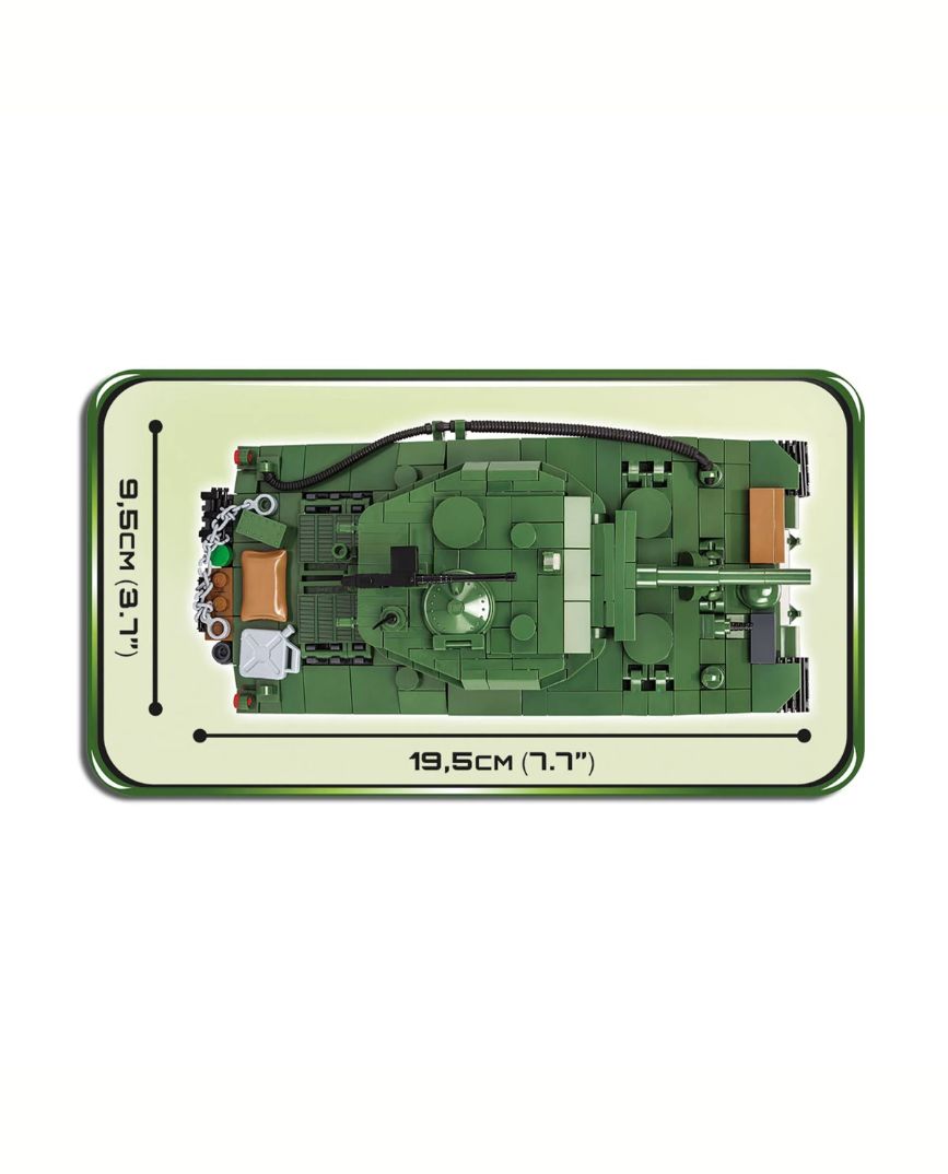 COBI Sherman M4A3E2 Jumbo  Brick Set