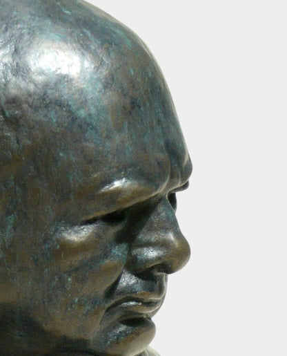 Nemon Siren Suit Bronze Churchill Bust