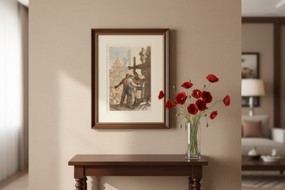 The Reconstruction of Belgium by George Clausen