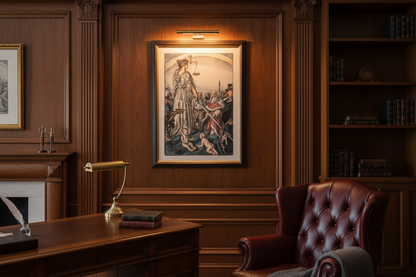 The Reign of Justice by Edmund Sullivan