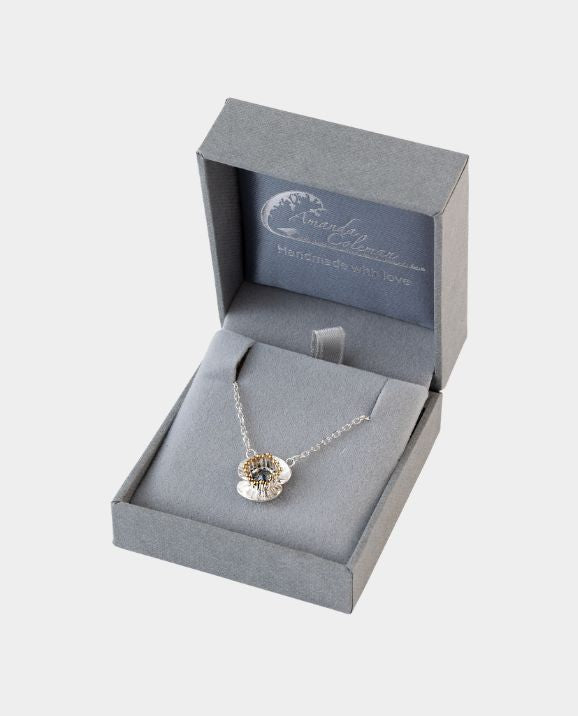 Poppy Flower Pendant