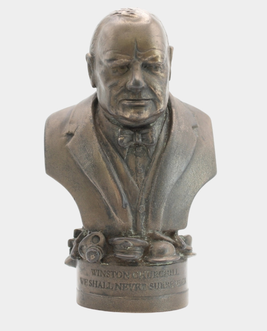 Bronze Churchill Bust