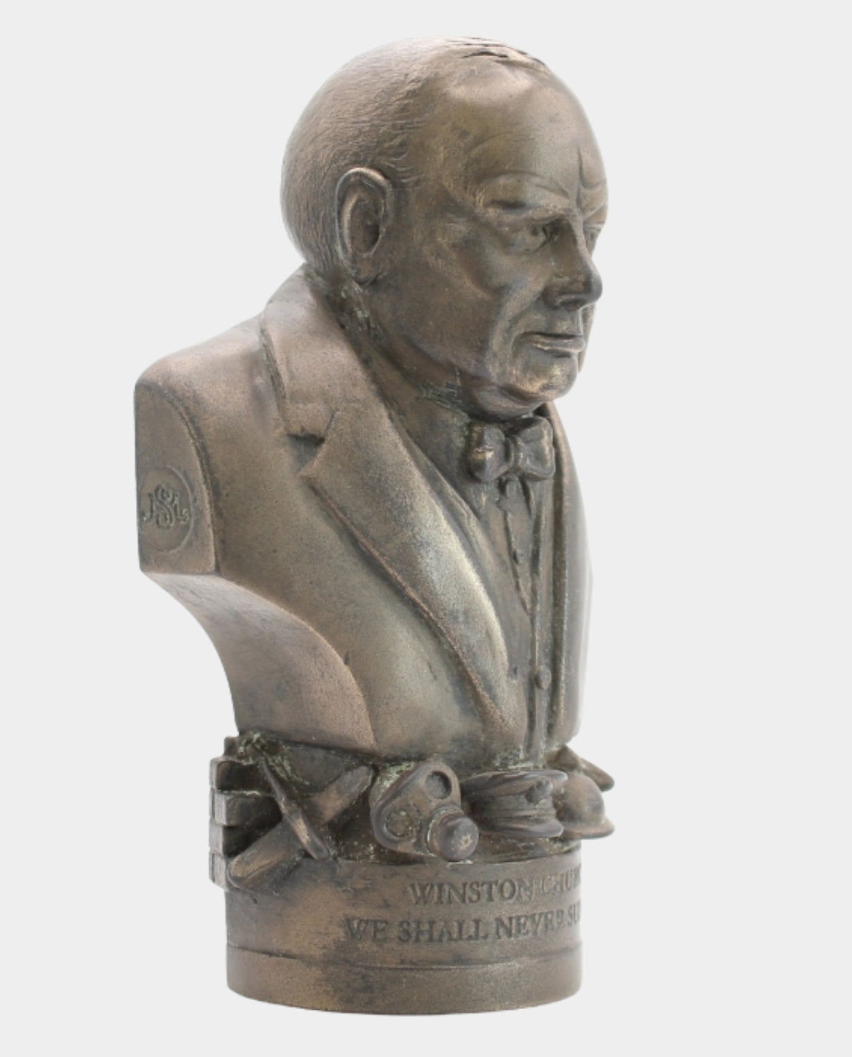 Bronze Churchill Bust