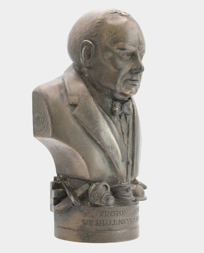 Bronze Churchill Bust