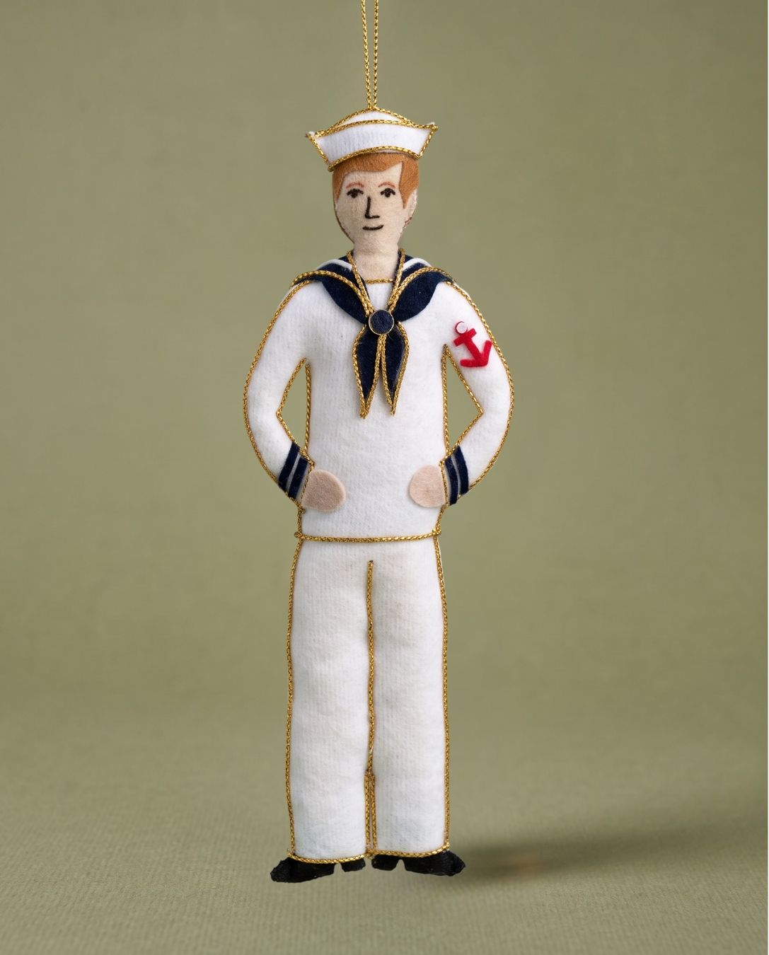 White Uniform Sailor Decoration