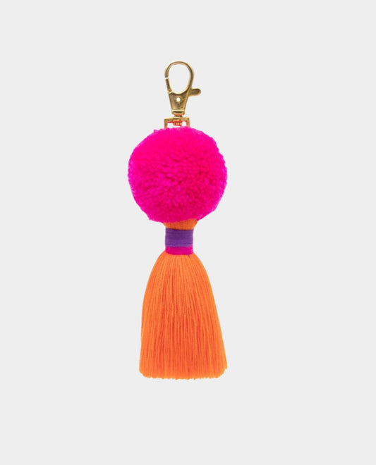 Pom Pom Keyring