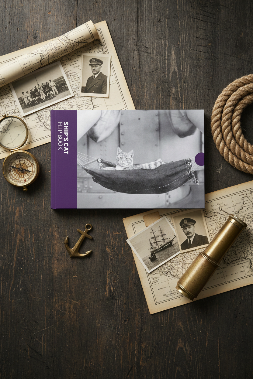 Ships Cat (Flip book)