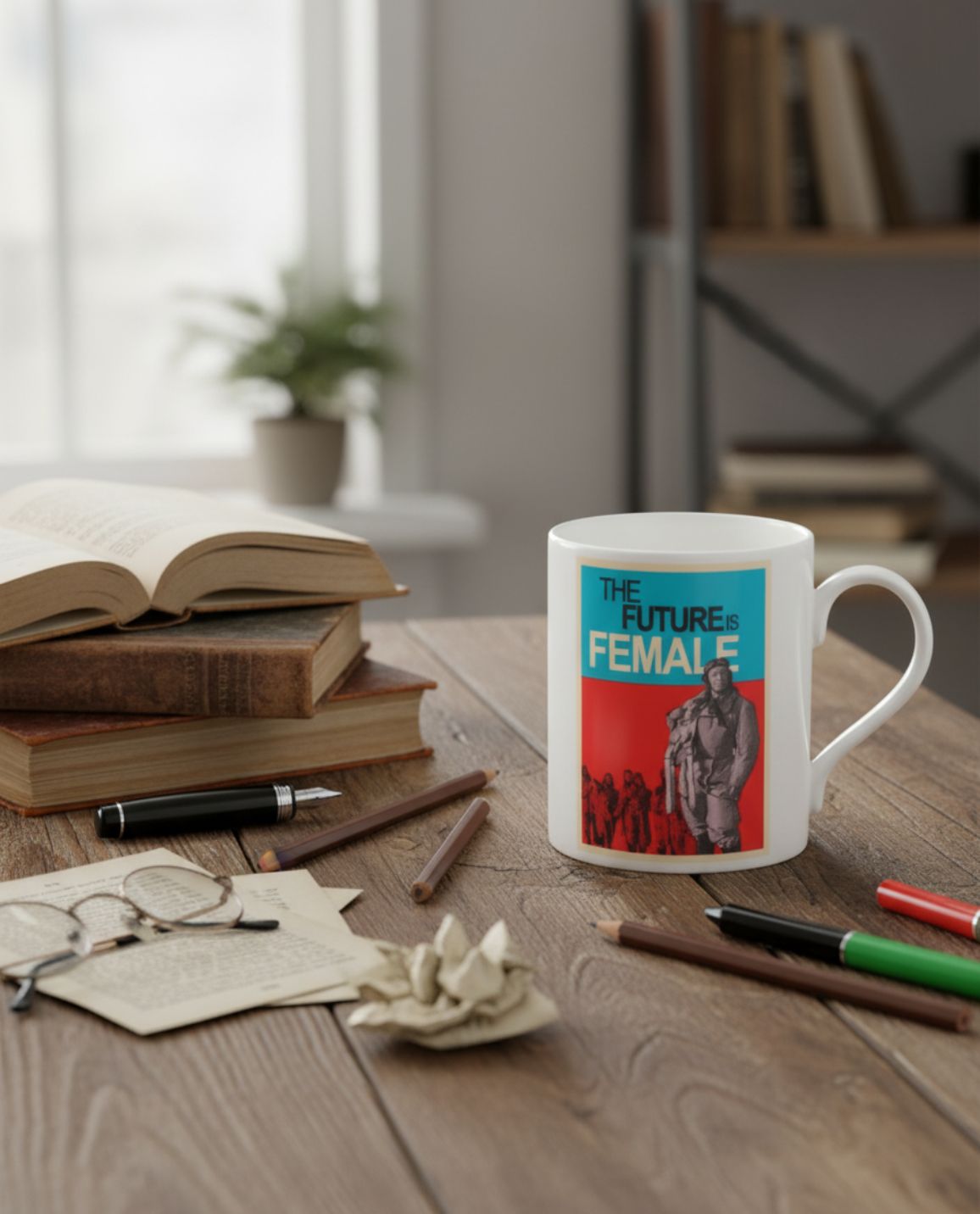 Future Is Female Mug