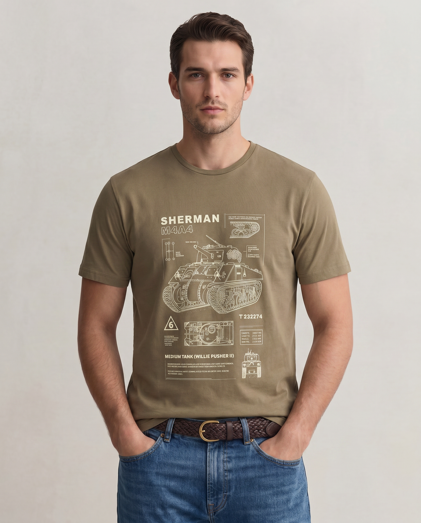 Sherman Tank T-shirt