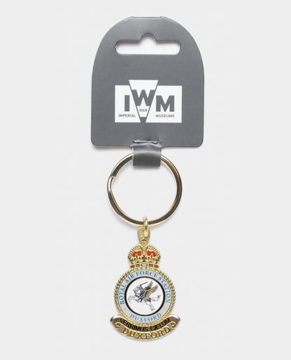 Duxford Crest Keyring