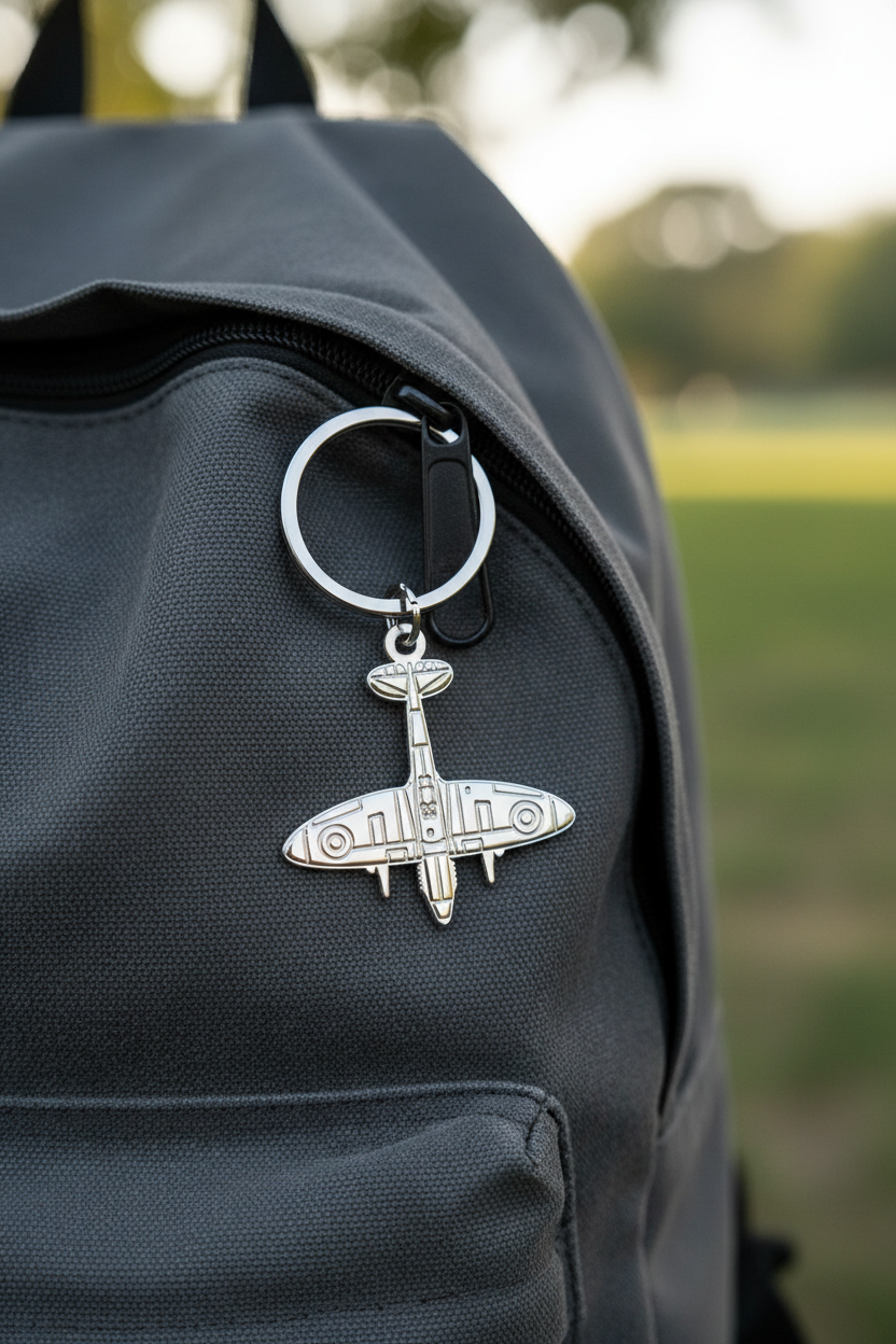 Spitfire Blueprint Keyring