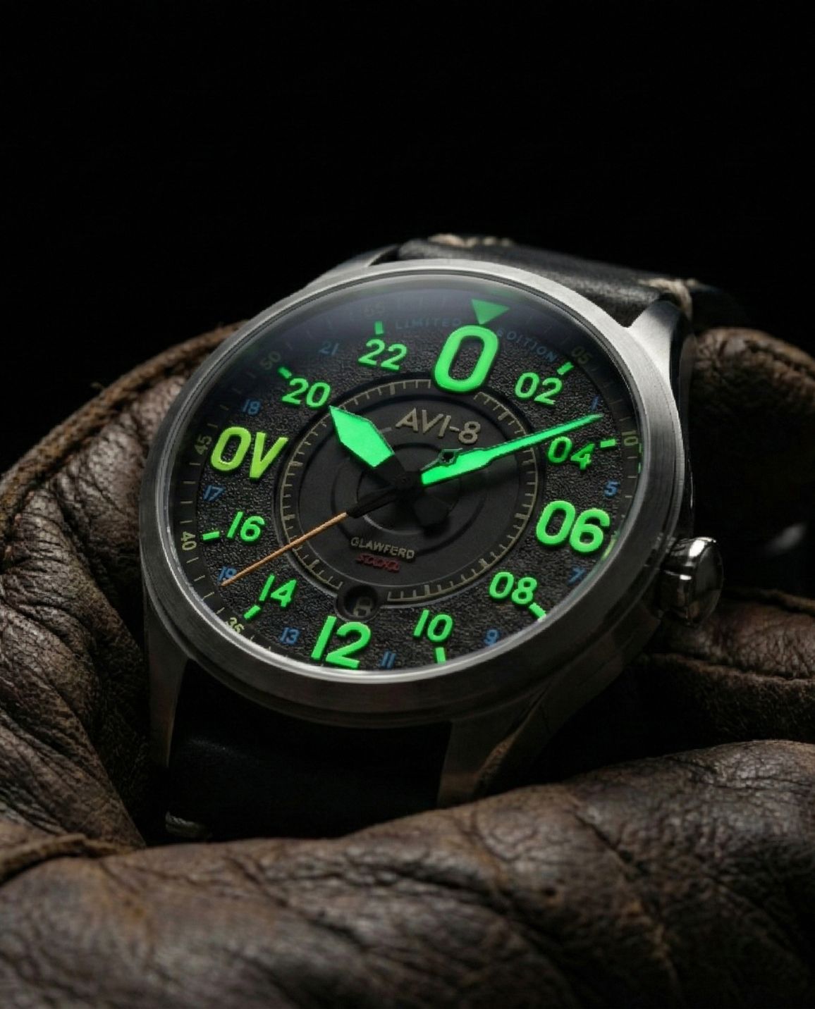 Limited Edition Avi-8 N3200 Spitfire Automatic Watch