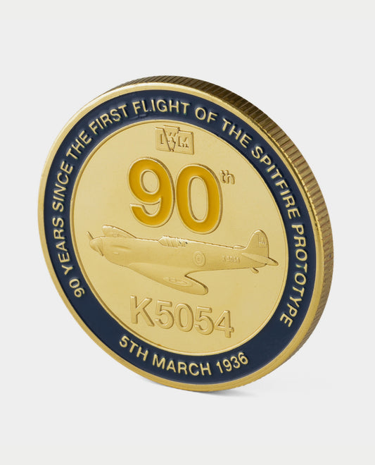Spitfire 90th Anniversary Souvenir Coin