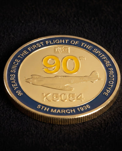Spitfire 90th Anniversary Souvenir Coin