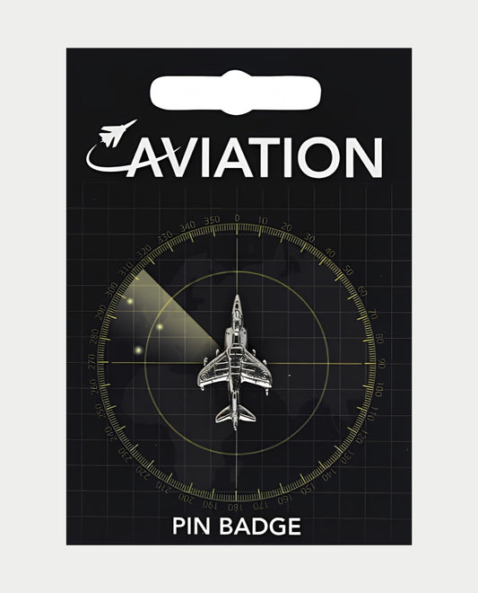 Harrier Pin Badge