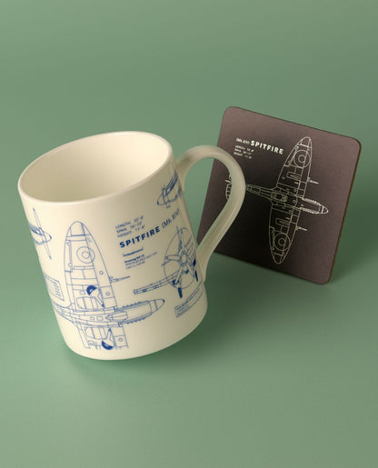 Spitfire Mug & Coaster Gift Set