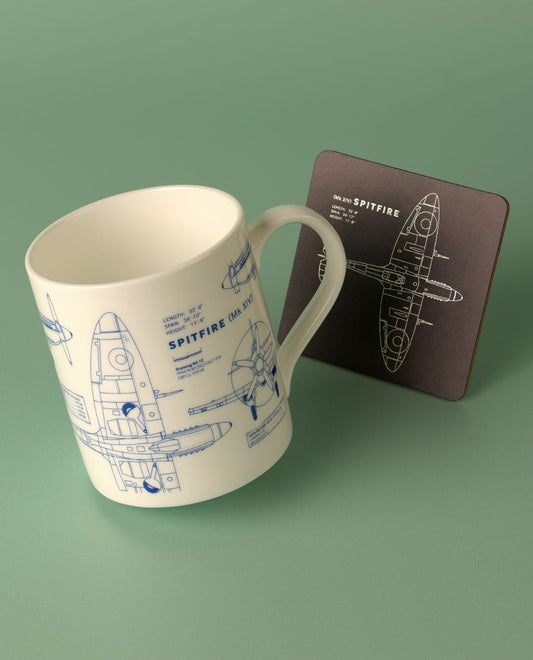 Spitfire Mug & Coaster Gift Set