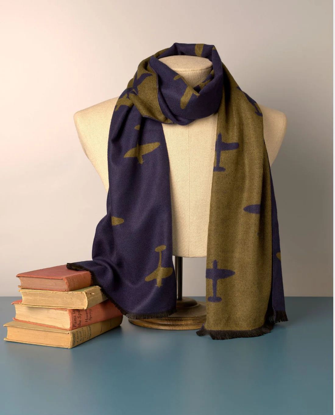 Spitfire Wool Beanie and Scarf Set