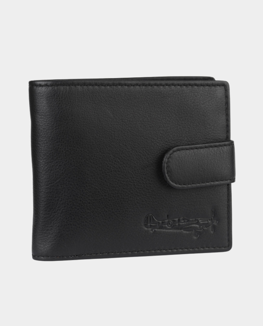 BLACK LEATHER WALLET