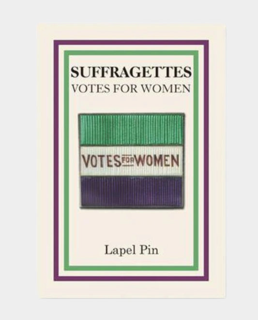 Suffragettes Lapel Pin