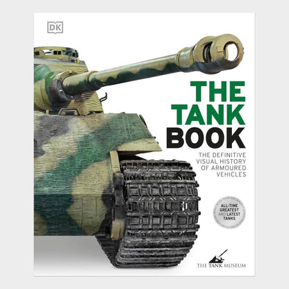 Book cover of 'The Tank Book' with a tank illustration on a white background