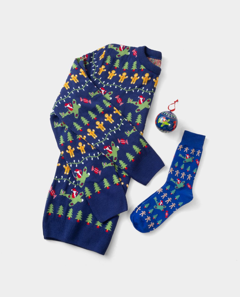 Christmas Jumper, Socks & Bauble Gift Set