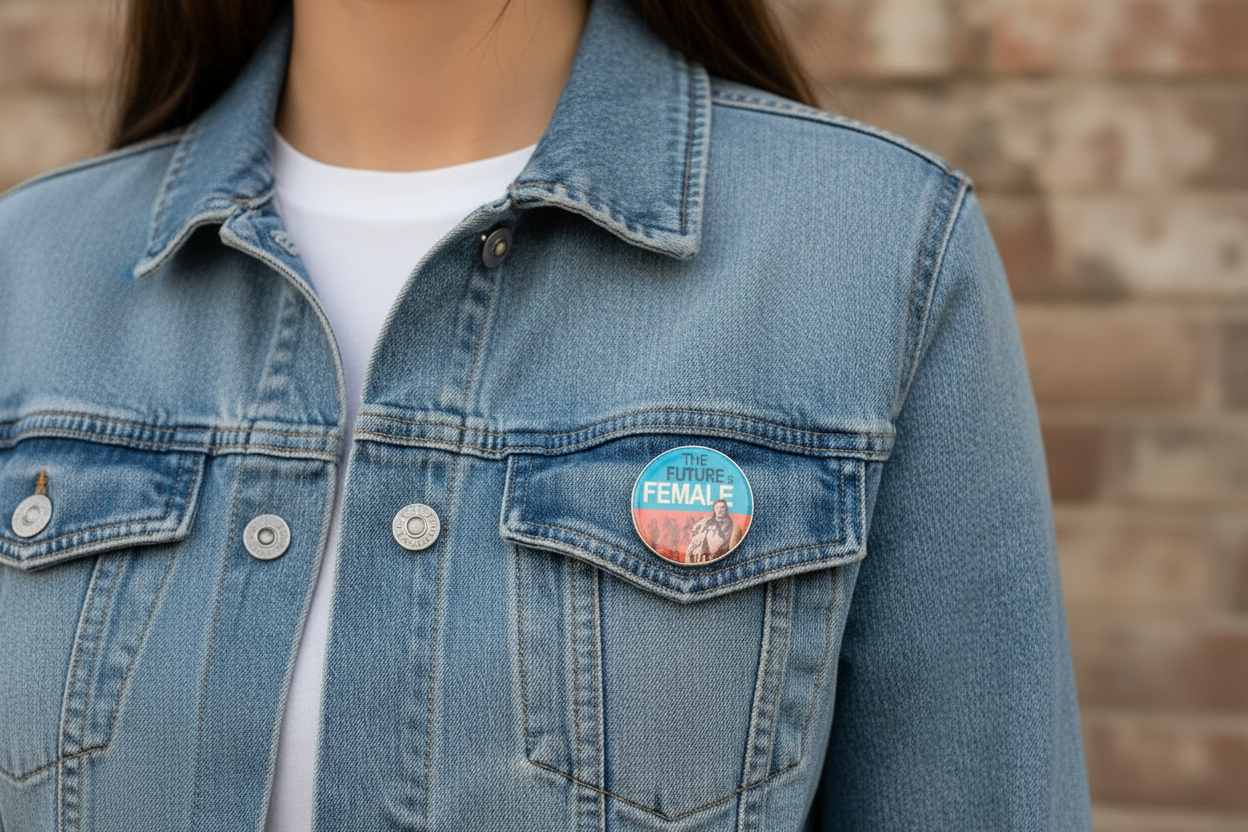 Future Is Female Pin Badge