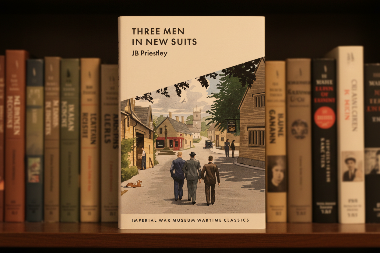 TheNAVY海軍・トップガン・空軍博物館 書籍3冊セット Three Men in New Suits IWM Wartime Classic | WW2 Novels | IWM Shop