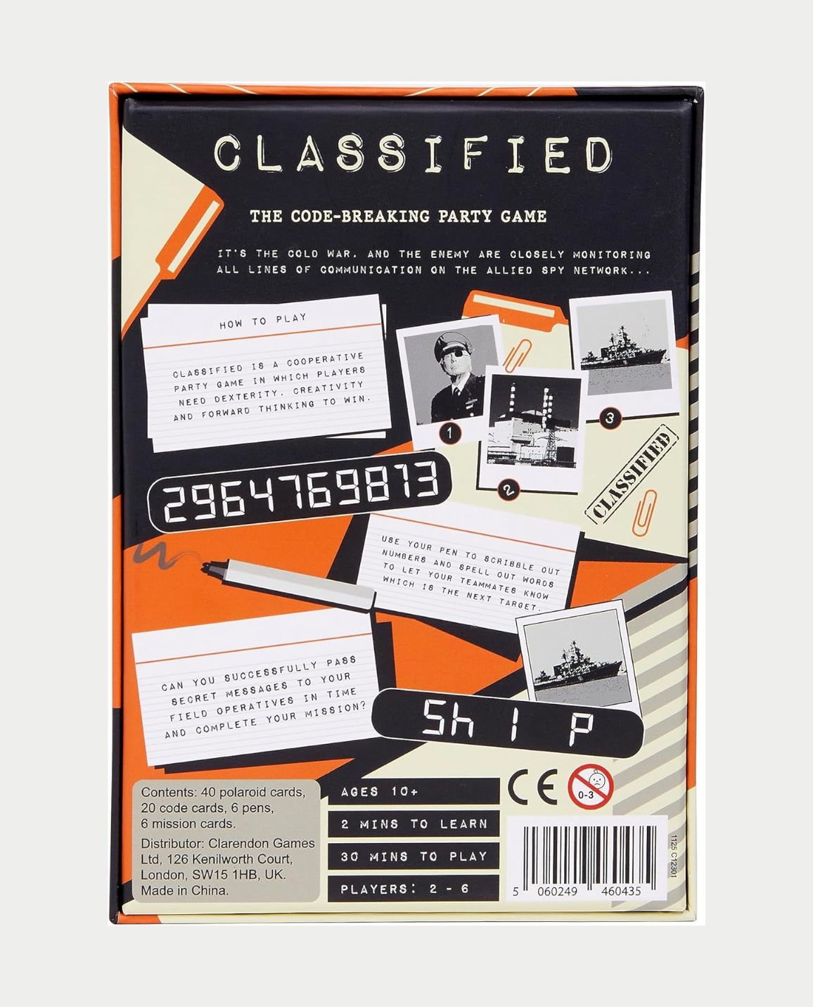Classified! Code Breaking Party Game