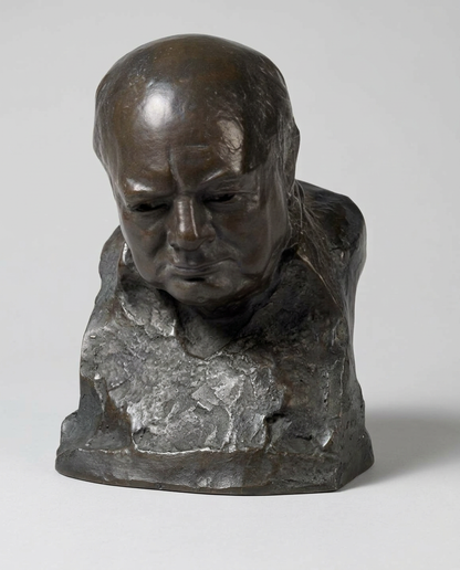 Nemon Medium Bronze Churchill Bust