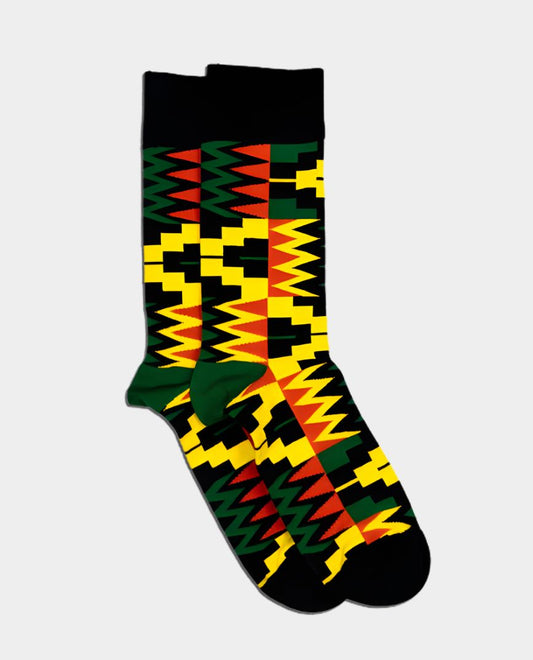 Pan-African Black Socks