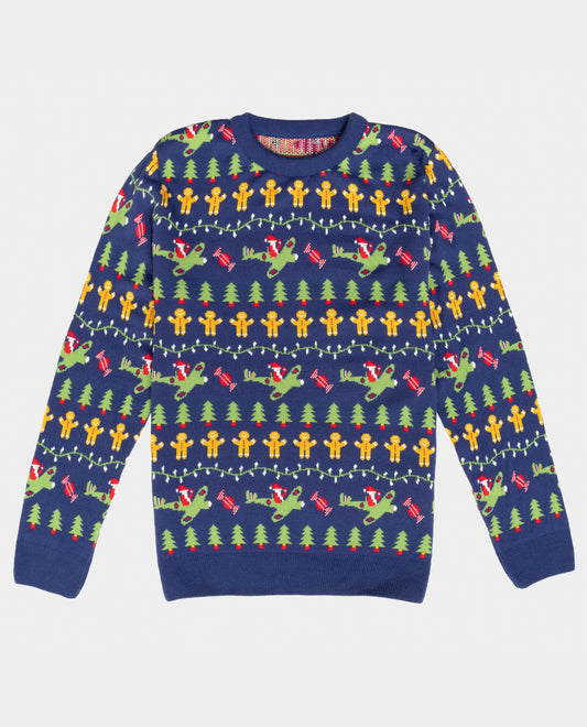 Santa in a Spitfire Christmas Jumper