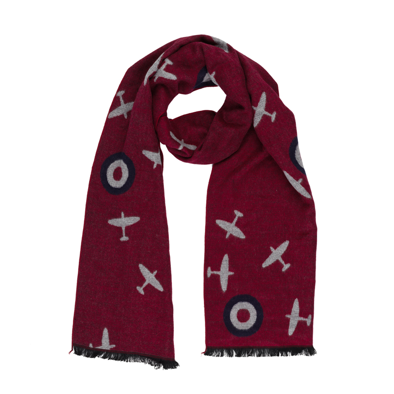 Spitfire and roundels scarf 1