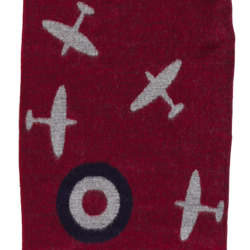 Spitfire and roundels scarf 4