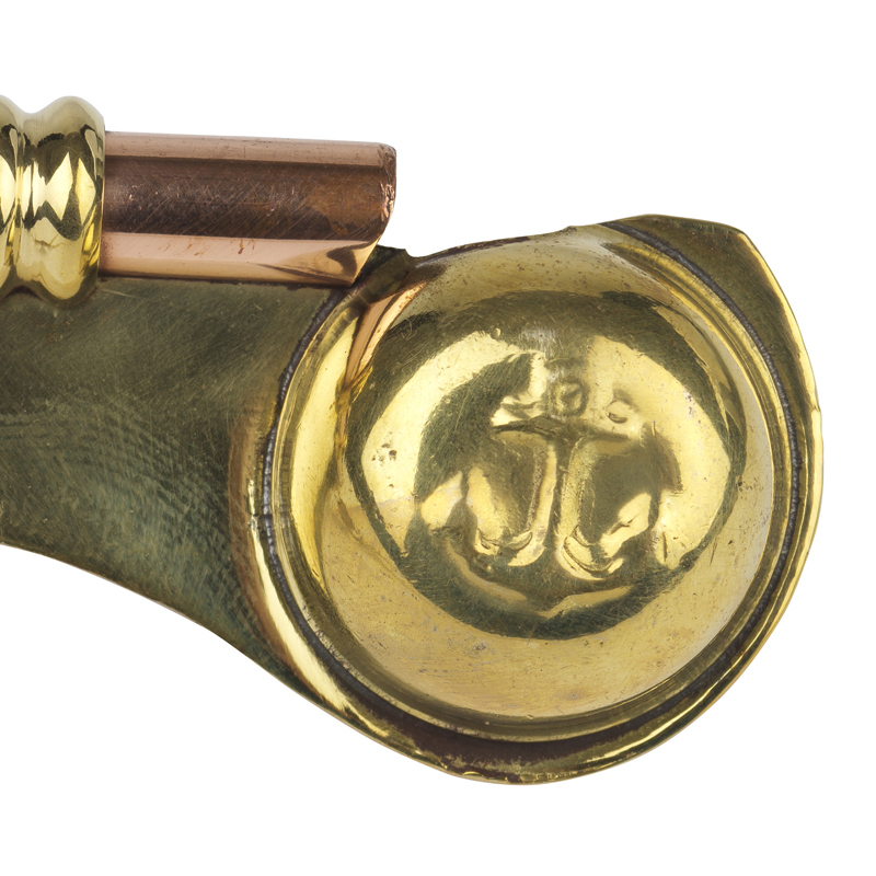 Brass Bosun's Call whistle image 3