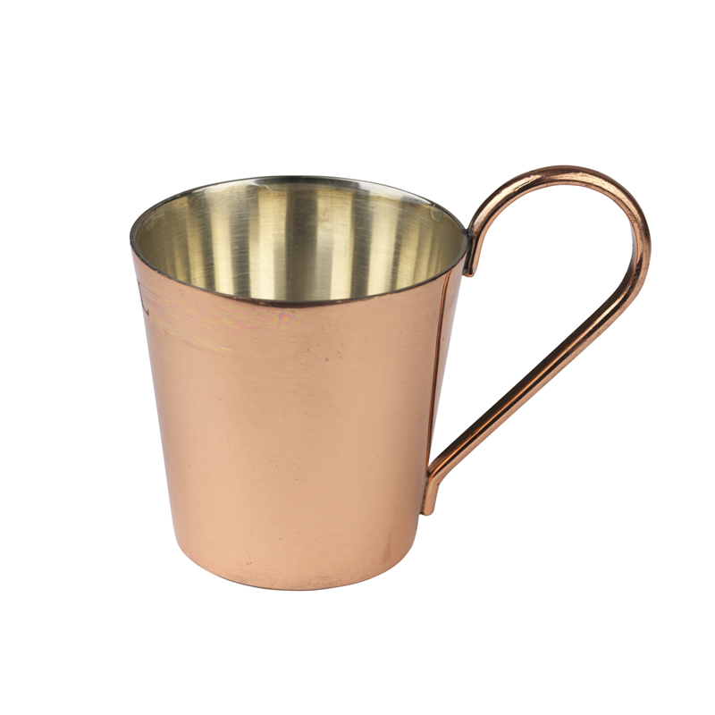 Brass Half Gill Rum Cup image 2